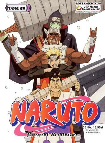 Okładka Naruto tom 50