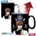 Kubek magiczny - Light&Ryuk vs L/Death Note 460 ml
