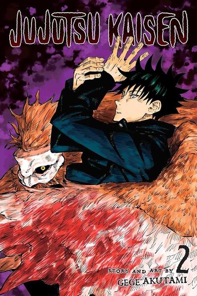 Okładka Jujutsu Kaisen - tom 2 (eng.)