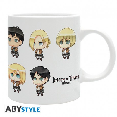 Kubek -  Attack On Titan (All Chibis)
