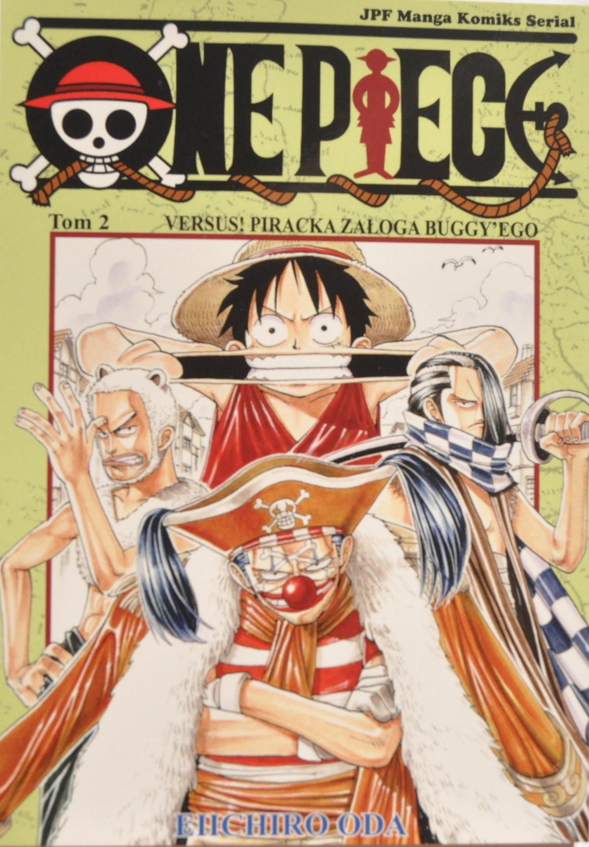 Okładka One Piece tom 2