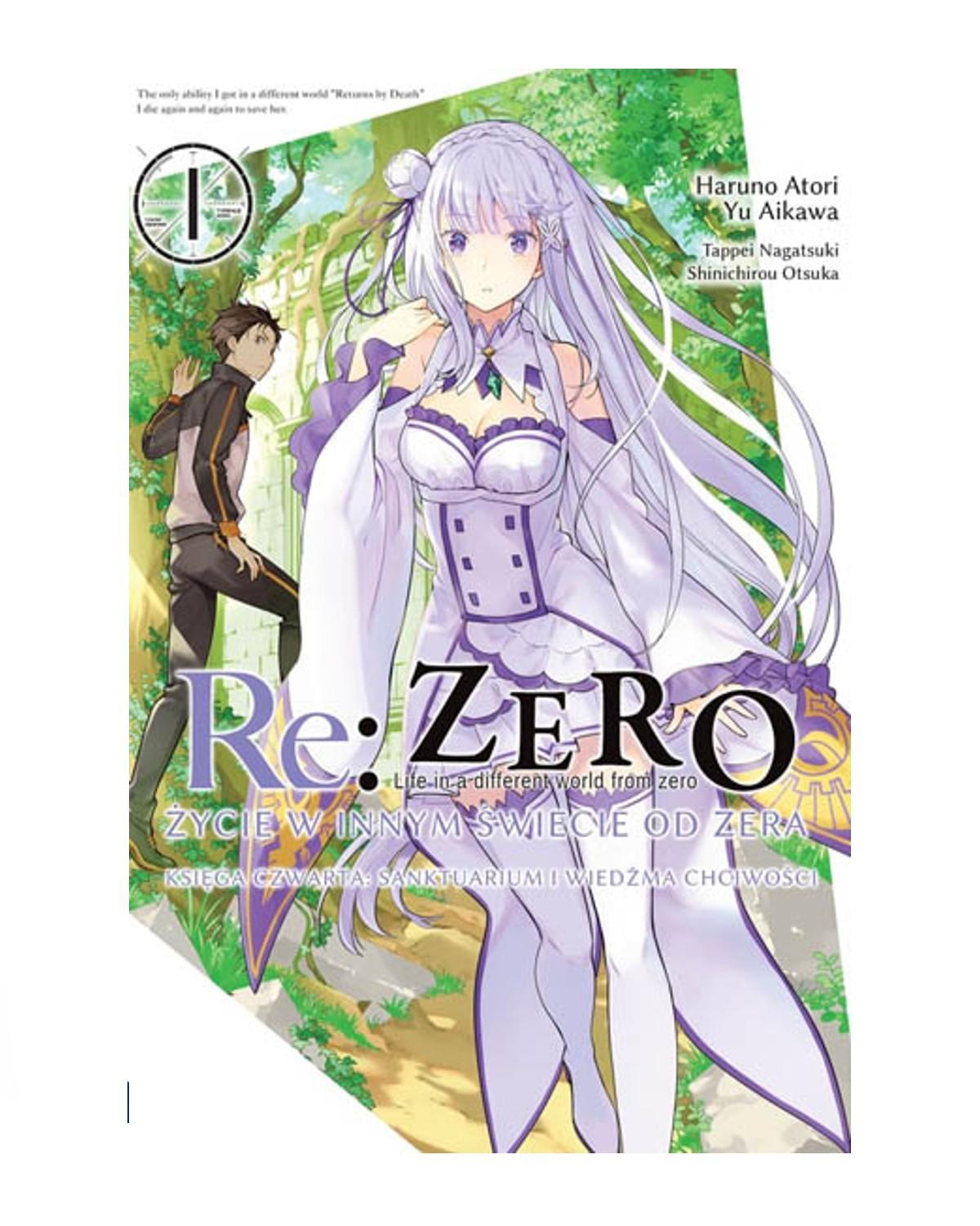 Okładka Re: Zero - Księga 4 Tom 1