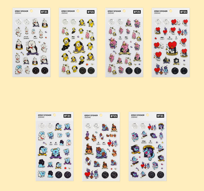 Naklejki BT21 - znaki zodiaku (MANG) — zdjęcie 2