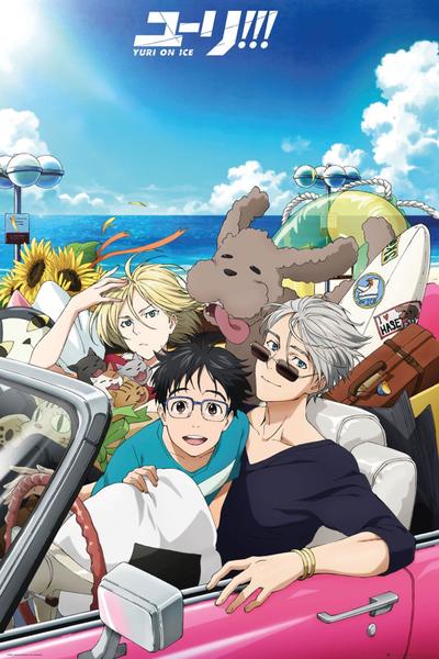 Duży plakat - Yuri on Ice!!! v2