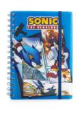 Notes A5 z okładką 3D kołozeszyt - Sonic The Hedgehog Comic