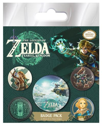 Zestaw przypinek - Zelda TOTK