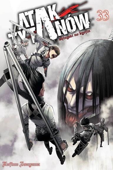 Okładka Attack on Titan tom 33