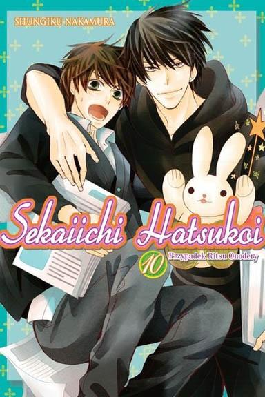 Okładka Sekaiichi Hatsukoi - tom 10