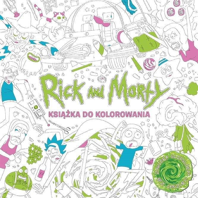 Rick and Morty - Ksiażka do kolorowania
