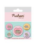 Zestaw przypinek - Pusheen Serce