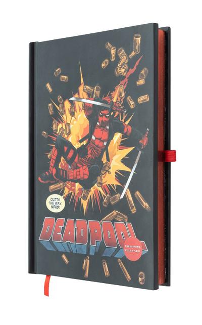Notes A5 podświetlany - Deadpool