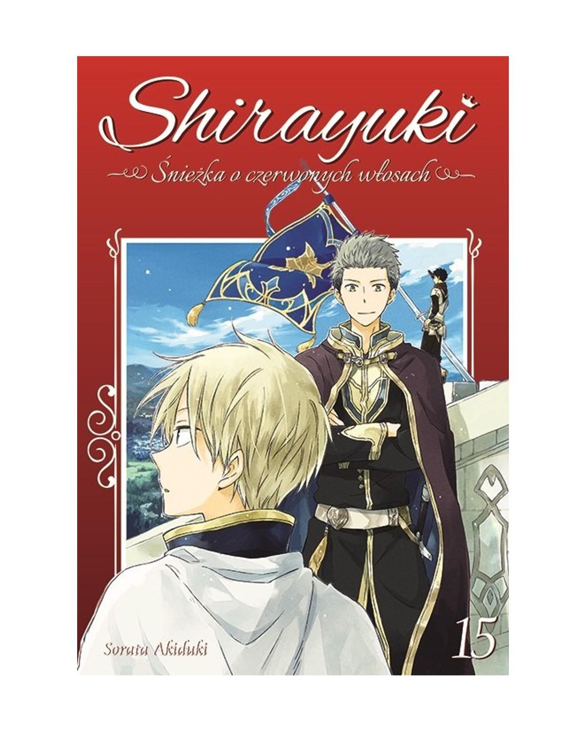 Okładka Shirayuki. Śnieżka o czerwonych włosach. - Tom 15