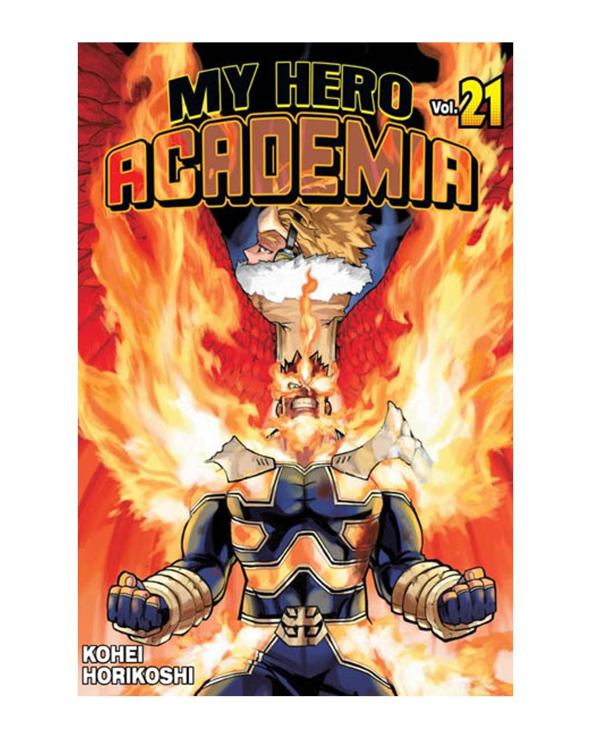 Okładka Boku no Hero Academia tom 21