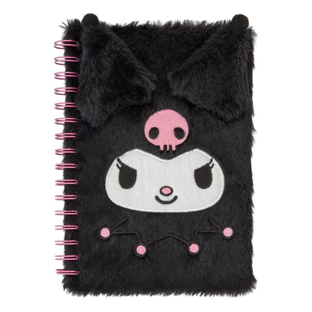 Pluszowy notes A5 - Kuromi (Sanrio)