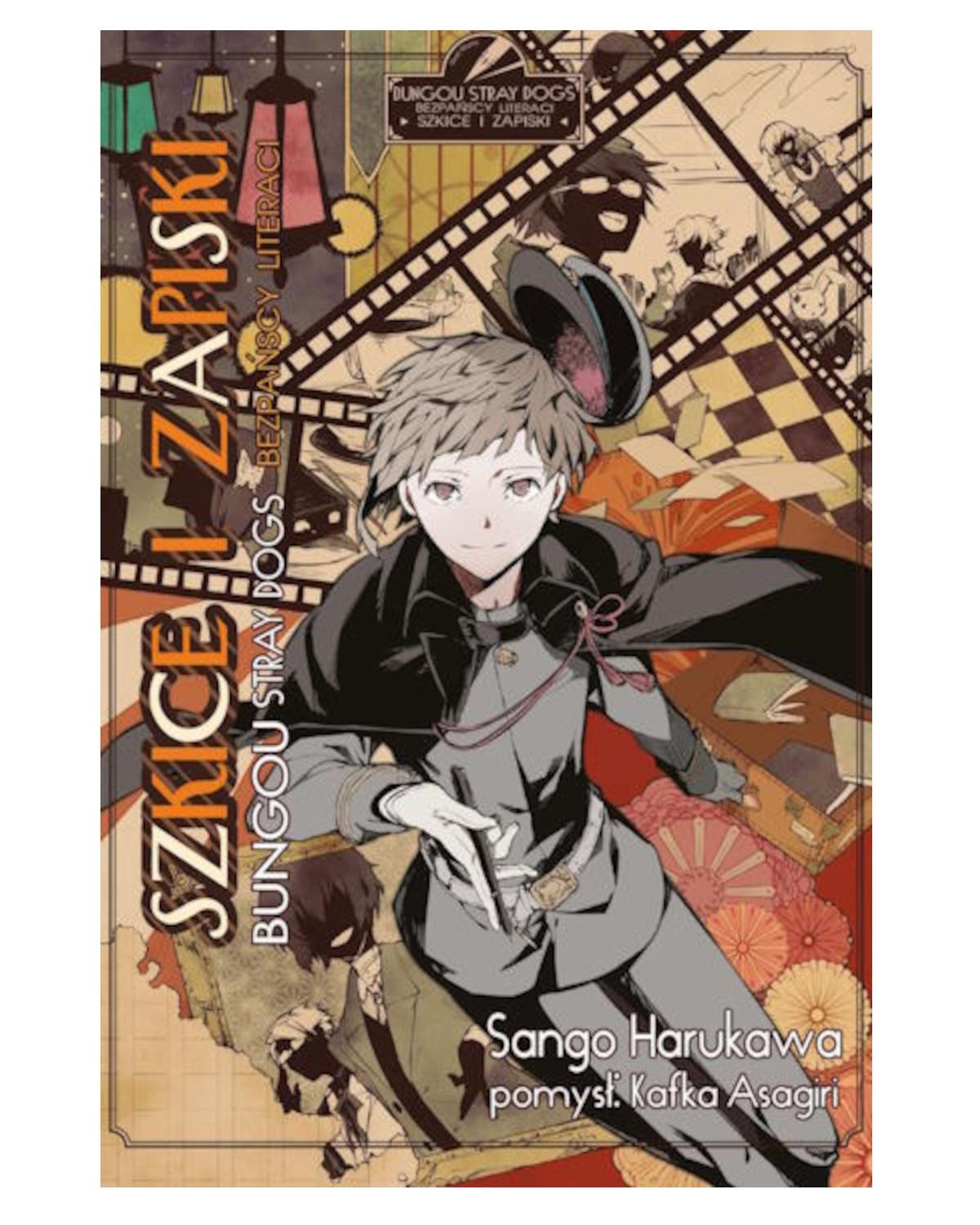Okładka Bungou Stray Dogs - Szkice i zapiski