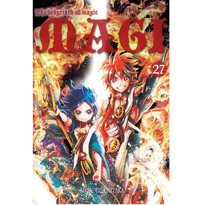 Okładka Magi: the labyrinth of magic - tom 27