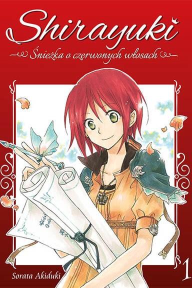 Okładka Shirayuki. Śnieżka o czerwonych włosach. - Tom 1