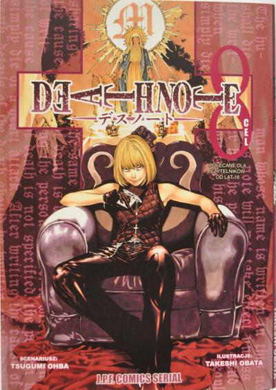 Okładka Death Note tom 8