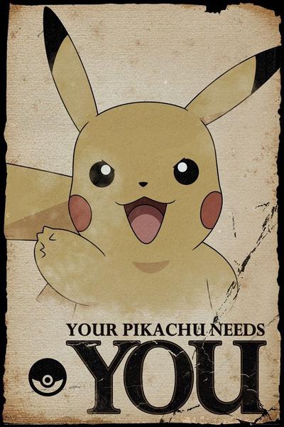 Duży plakat - Pokemon v3