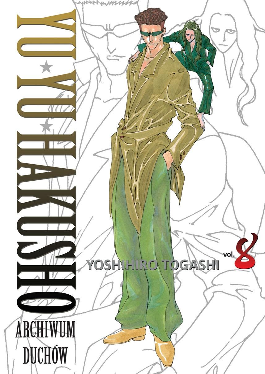 Okładka Yu Yu Hakusho - tom 8