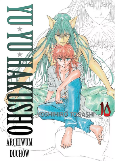 Okładka Yu Yu Hakusho - tom 10
