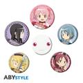 Zestaw przypinek - Puella Magi Madoka Magica (Main Characters)