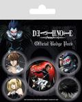 Zestaw przypinek - Death Note