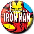 Marvel Iron Man - przypinka