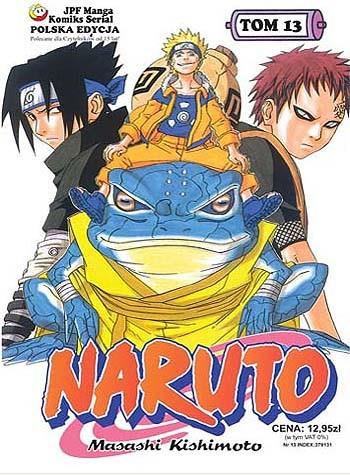Okładka Naruto tom 13