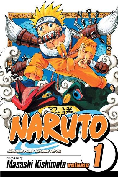Okładka Naruto - tom 1 (eng.)