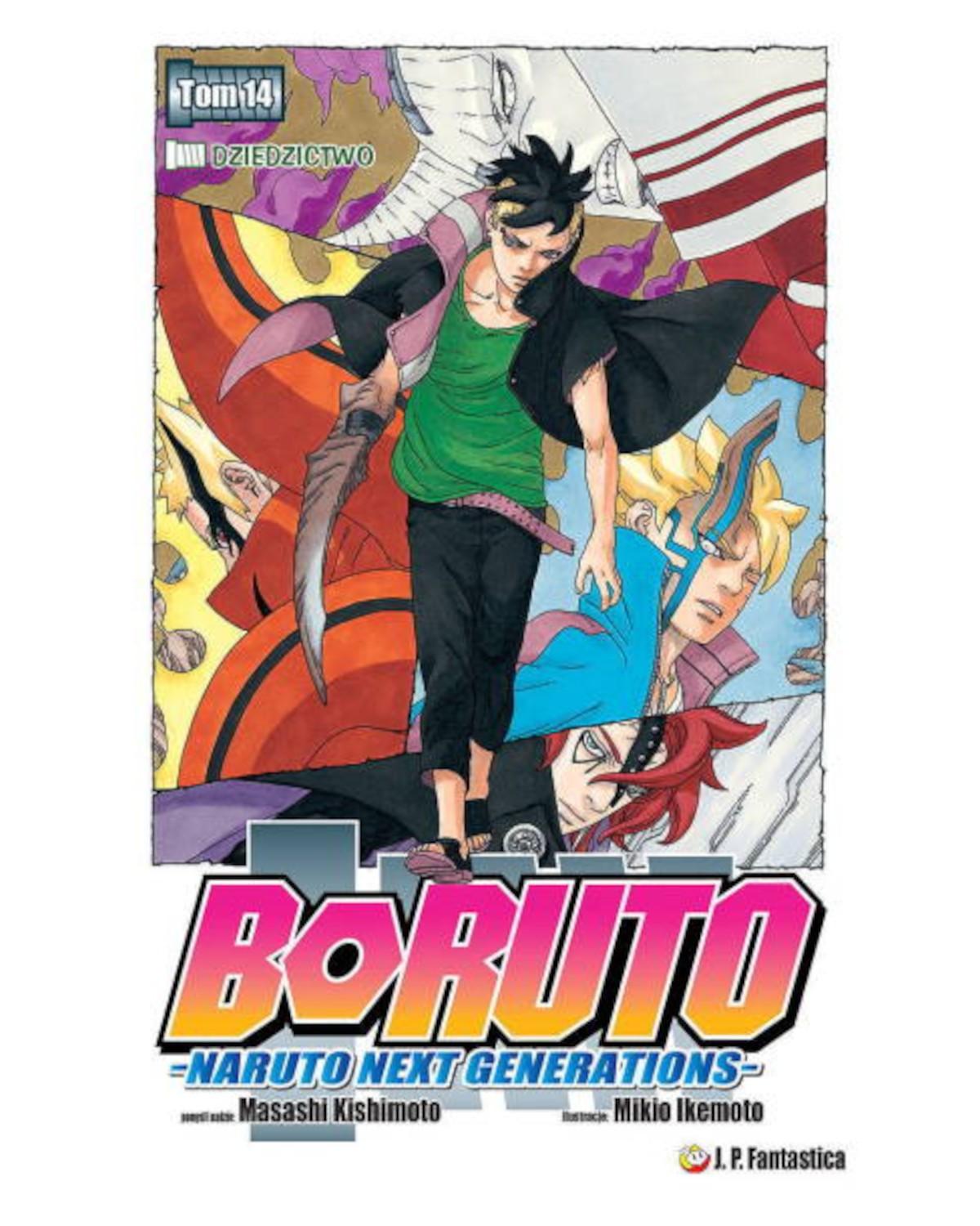 Okładka Boruto tom 14