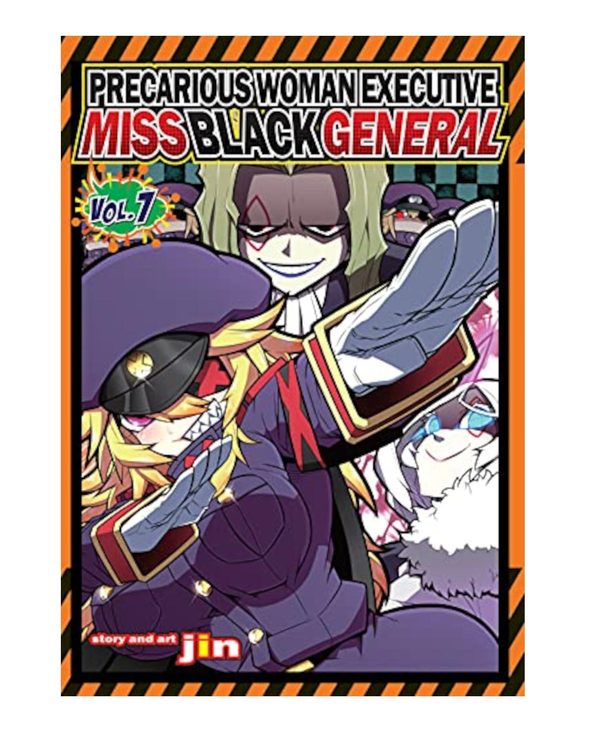 Okładka Precarious Woman Executive Miss Black General (eng.) - tom 7