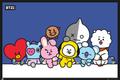 Duży plakat - BT21