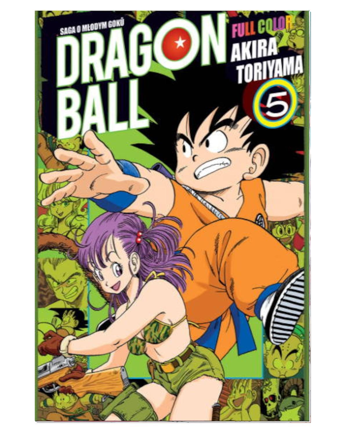 Okładka Dragon Ball Full Color - saga 1 tom 5