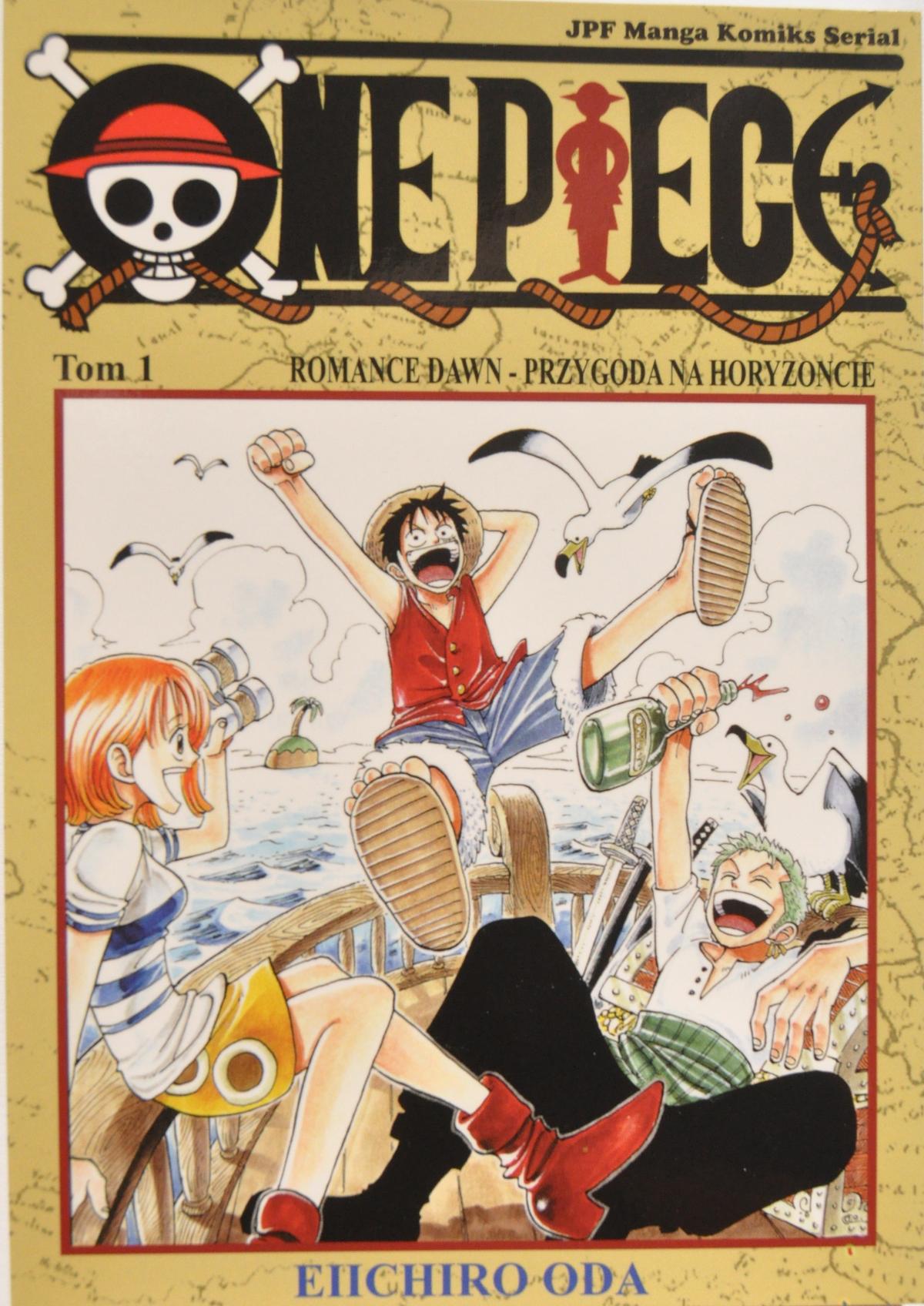 Okładka One Piece tom 1