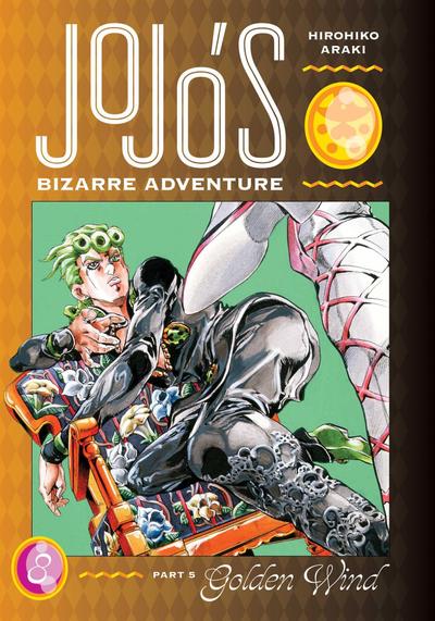 Okładka Jojo Bizzare Adventure part 5 (eng.) - tom 8