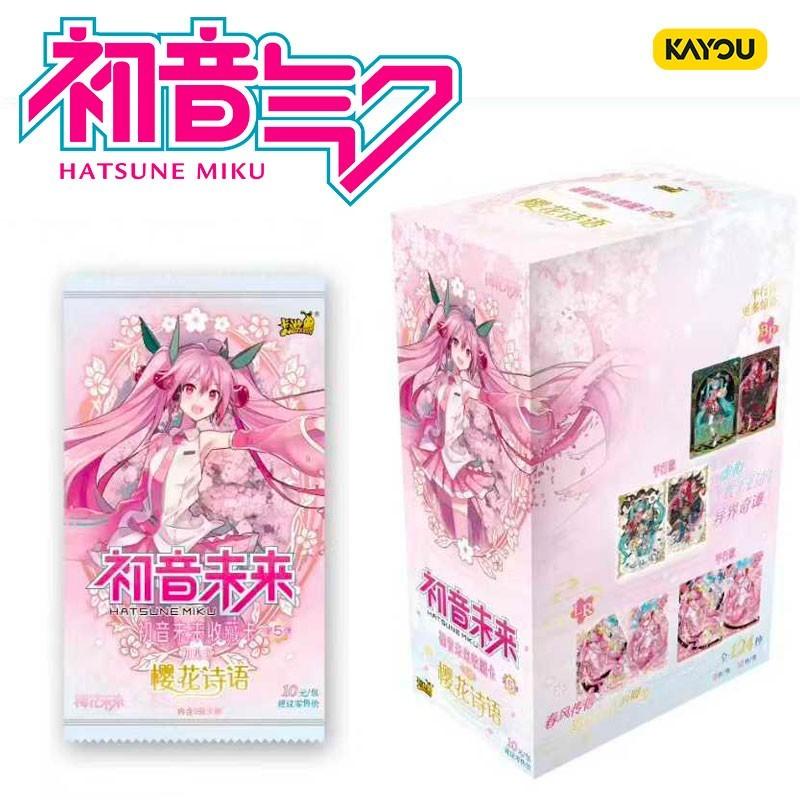 Karty kolekcjonerskie - Sakura Hatsune Miku T4 W5 (Kayou Card) (losowa saszetka)