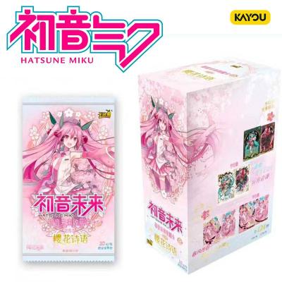 Karty kolekcjonerskie - Sakura Hatsune Miku T4 W5 (Kayou Card) (losowa saszetka)