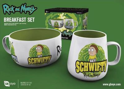 Rick and Morty - zestaw śniadaniowy