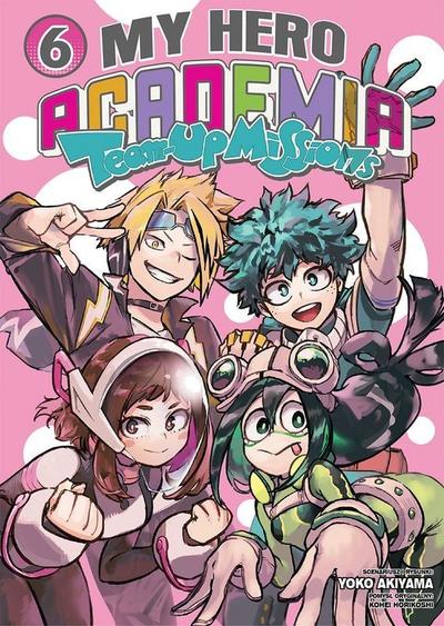 Okładka My Hero Academia - Team Up Missions - tom 6