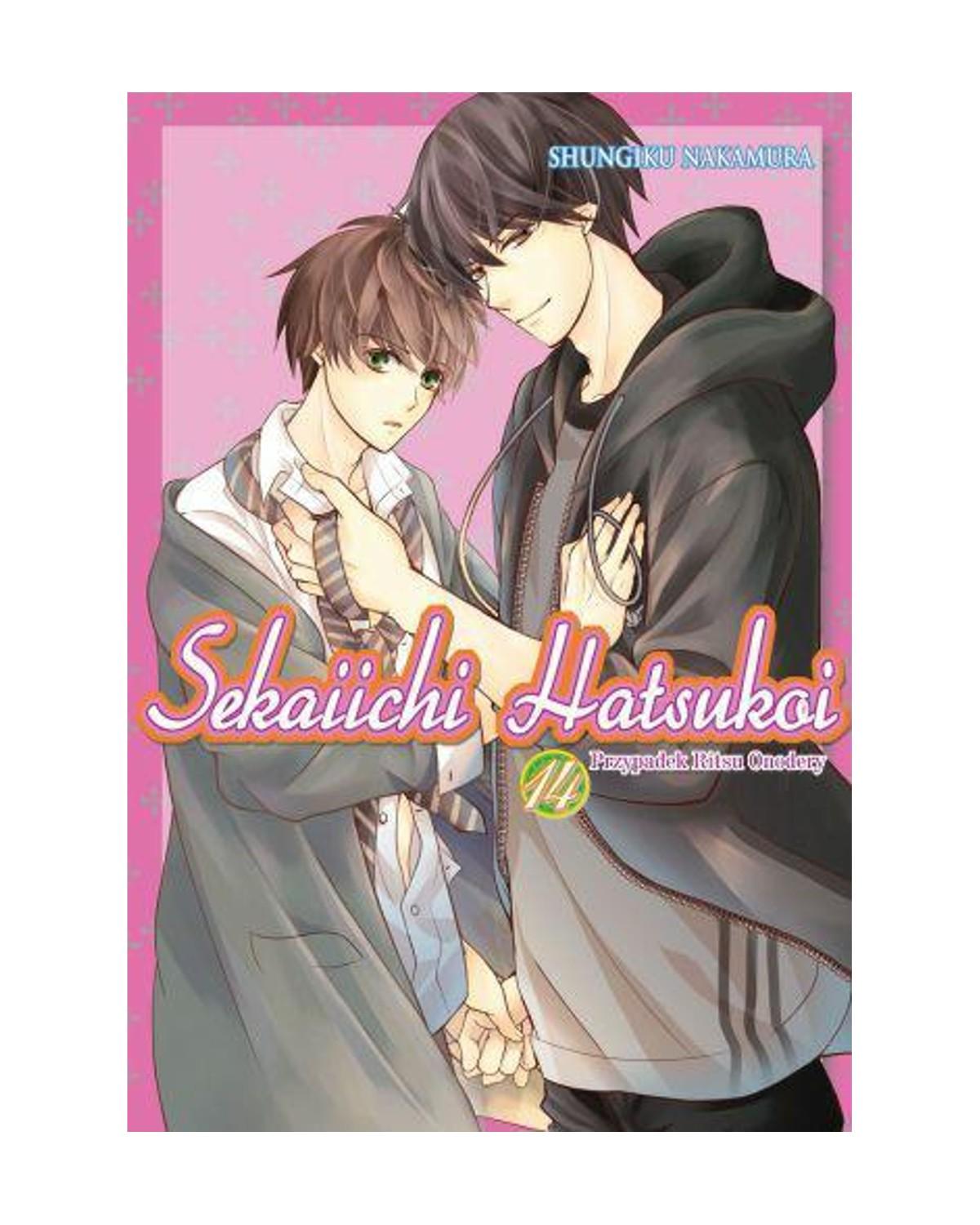 Okładka Sekaiichi Hatsukoi - tom 14