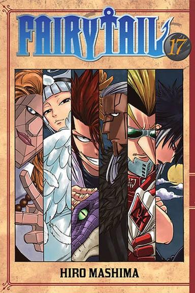 Okładka Fairy Tail tom 17