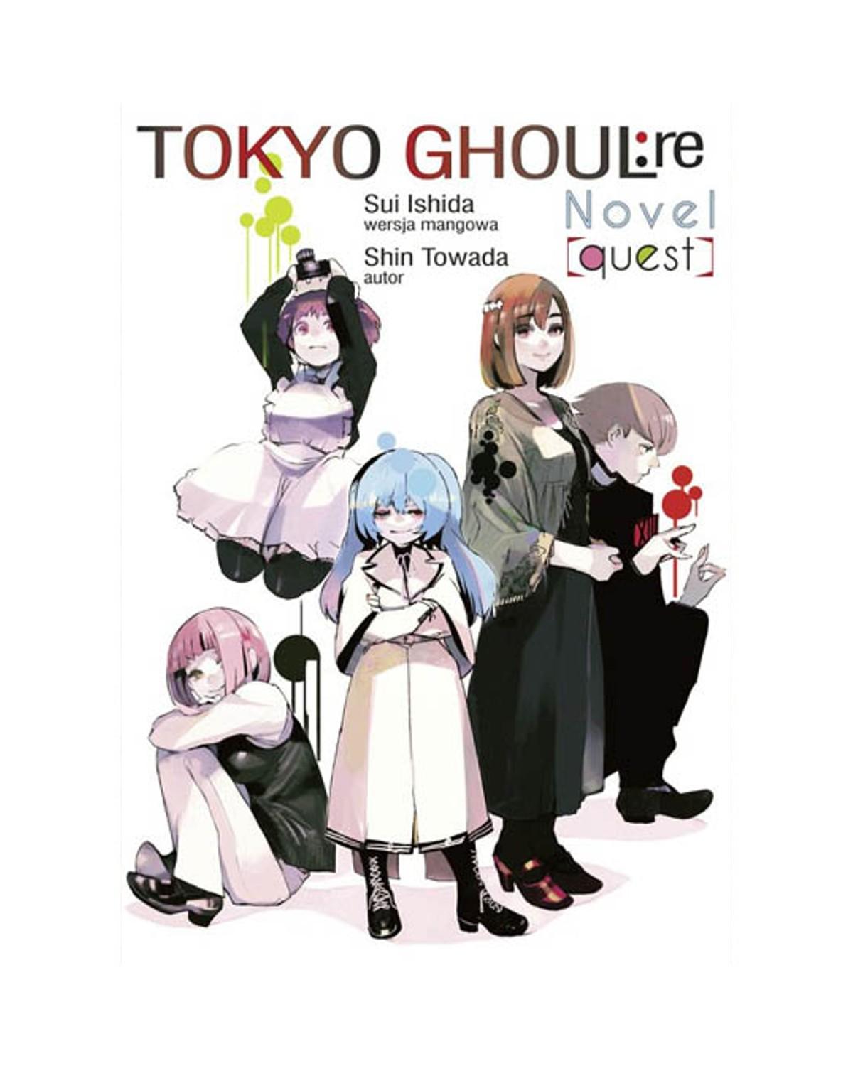 Okładka Tokyo Ghoul: Quest Light Novel