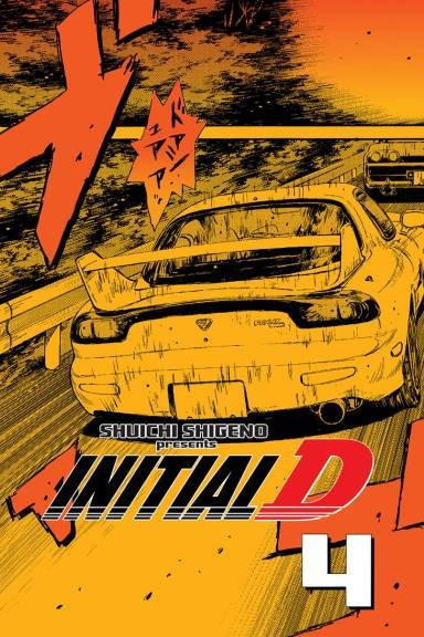 Okładka Initial D - tom 4