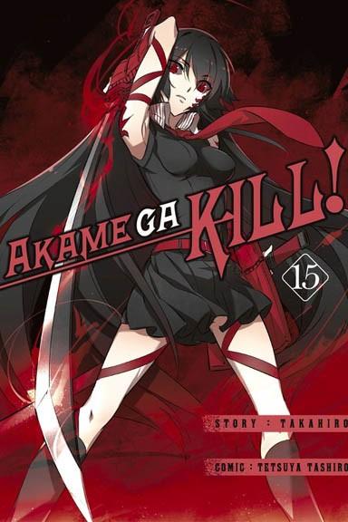 Okładka Akame ga Kill! tom 15