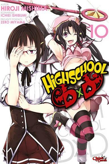 Okładka Highschool DxD - Tom 10