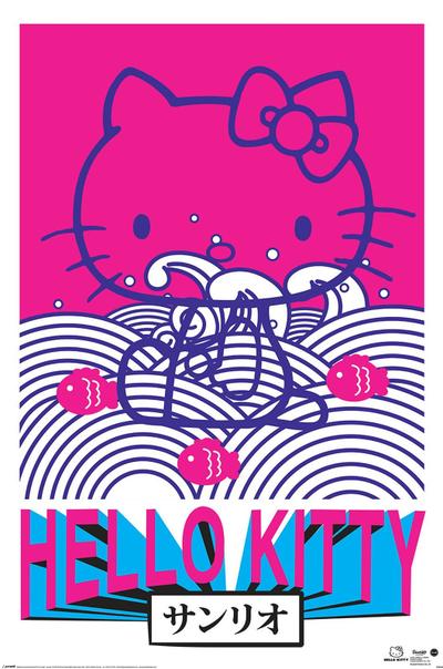 Plakat - Hello Kitty Tokyo Rebel (PP2401867)