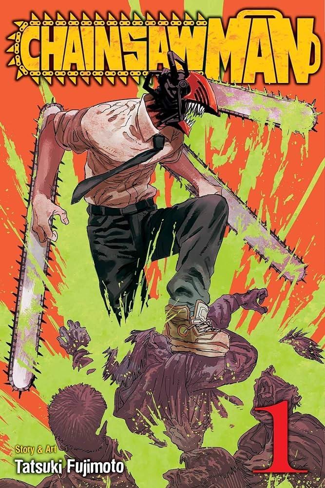 Okładka Chainsaw Man - tom 1 (eng.)