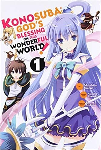 Okładka Konosuba (Eng.) - Tom 1