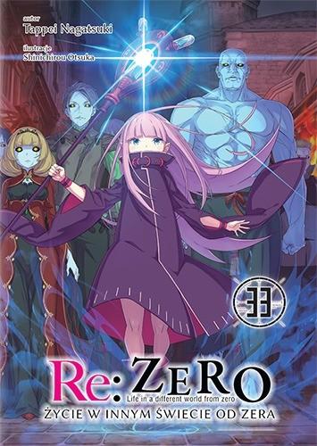Okładka Light Novel'a - Re:Zero kara Hajimeru Isekai Seikatsu - tom 33